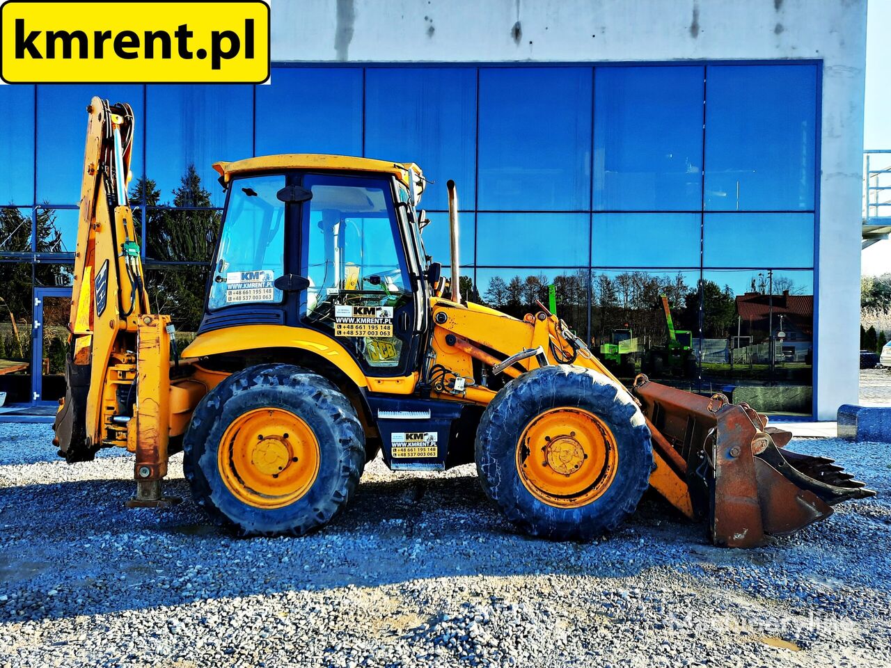 Traktorbagr JCB 4CX KOPARKO ŁADOWARKA CAT 444 434 CASE 695 NEW