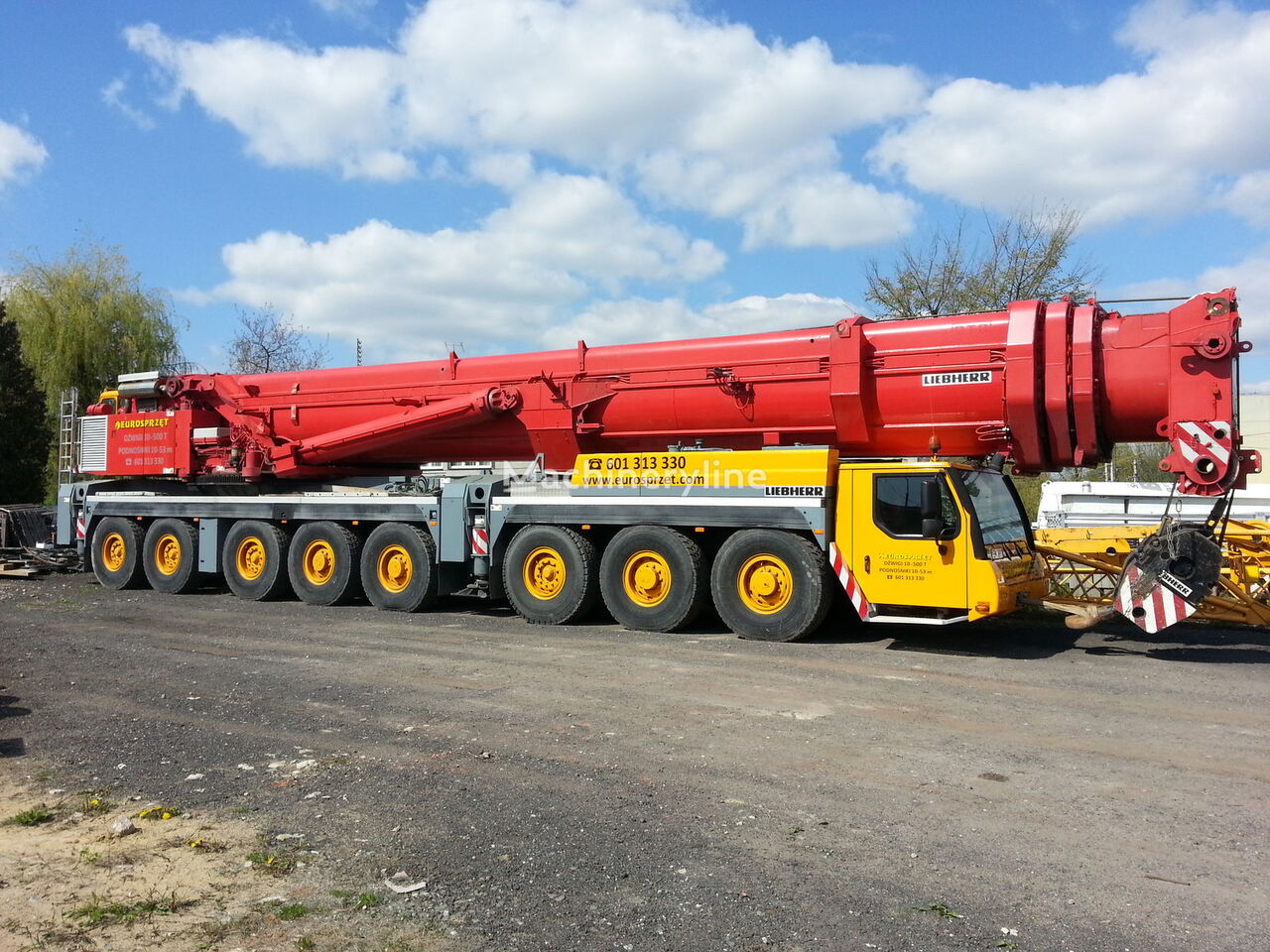 autojeřáb Liebherr LTM 1500-8.1