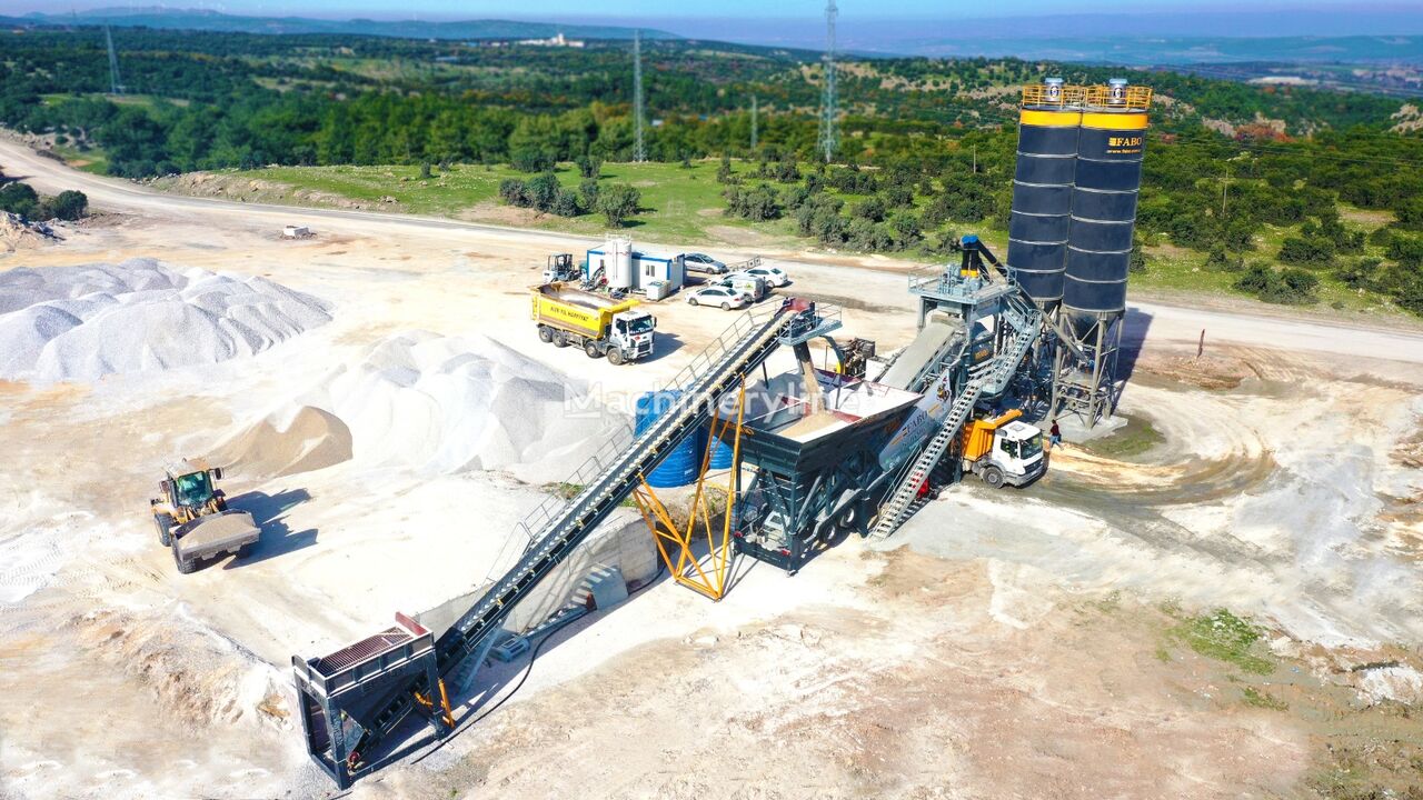 nový betonárna FABO TURBOMIX-120 MOBILE CONCRETE PLANT