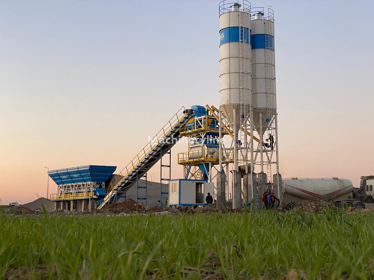 nový betonárna Promax Centrale à Béton Stationnaire / Fixe S130-TWN(130m³/h)