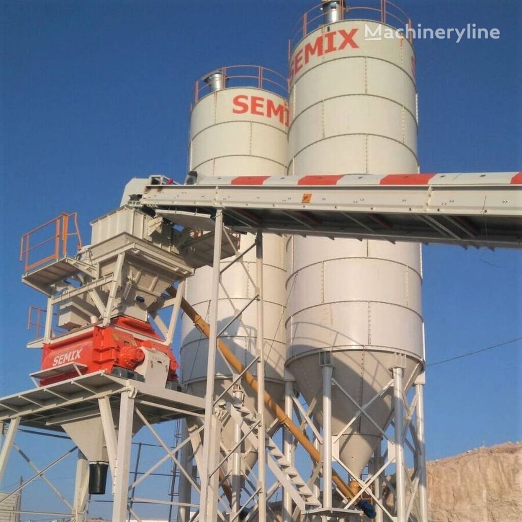nový betonárna Semix Stationary 130 STATIONARY CONCRETE BATCHING PLANTS 130m³/h