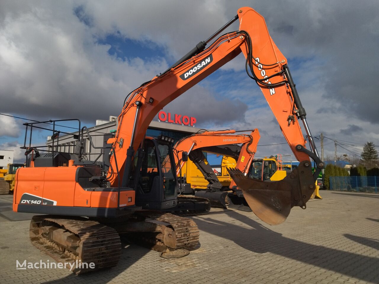 pásové rýpadlo Doosan DX 140 LC-5    RATY  -  KREDYT