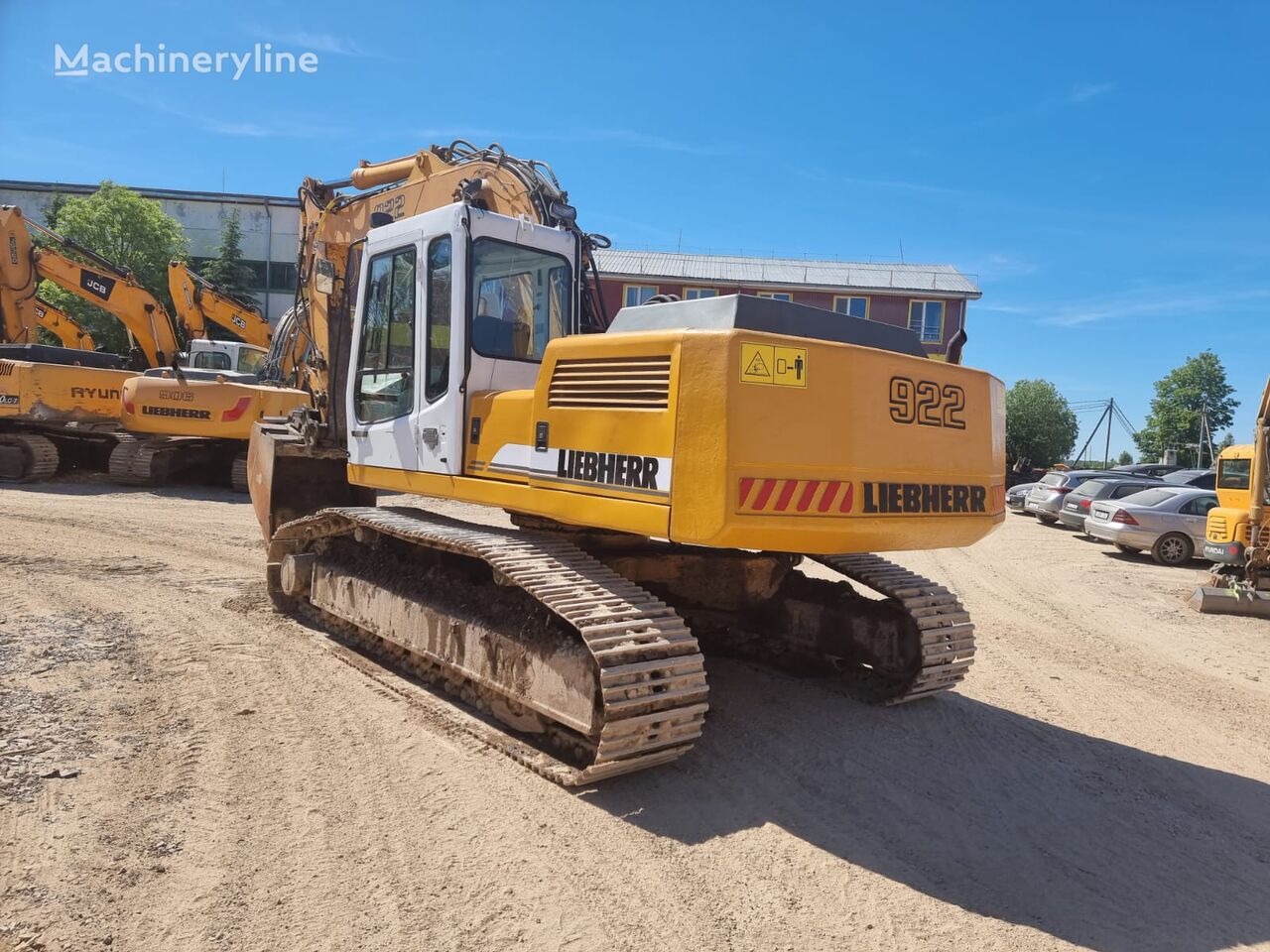 pásové rýpadlo Liebherr R922 HDSL