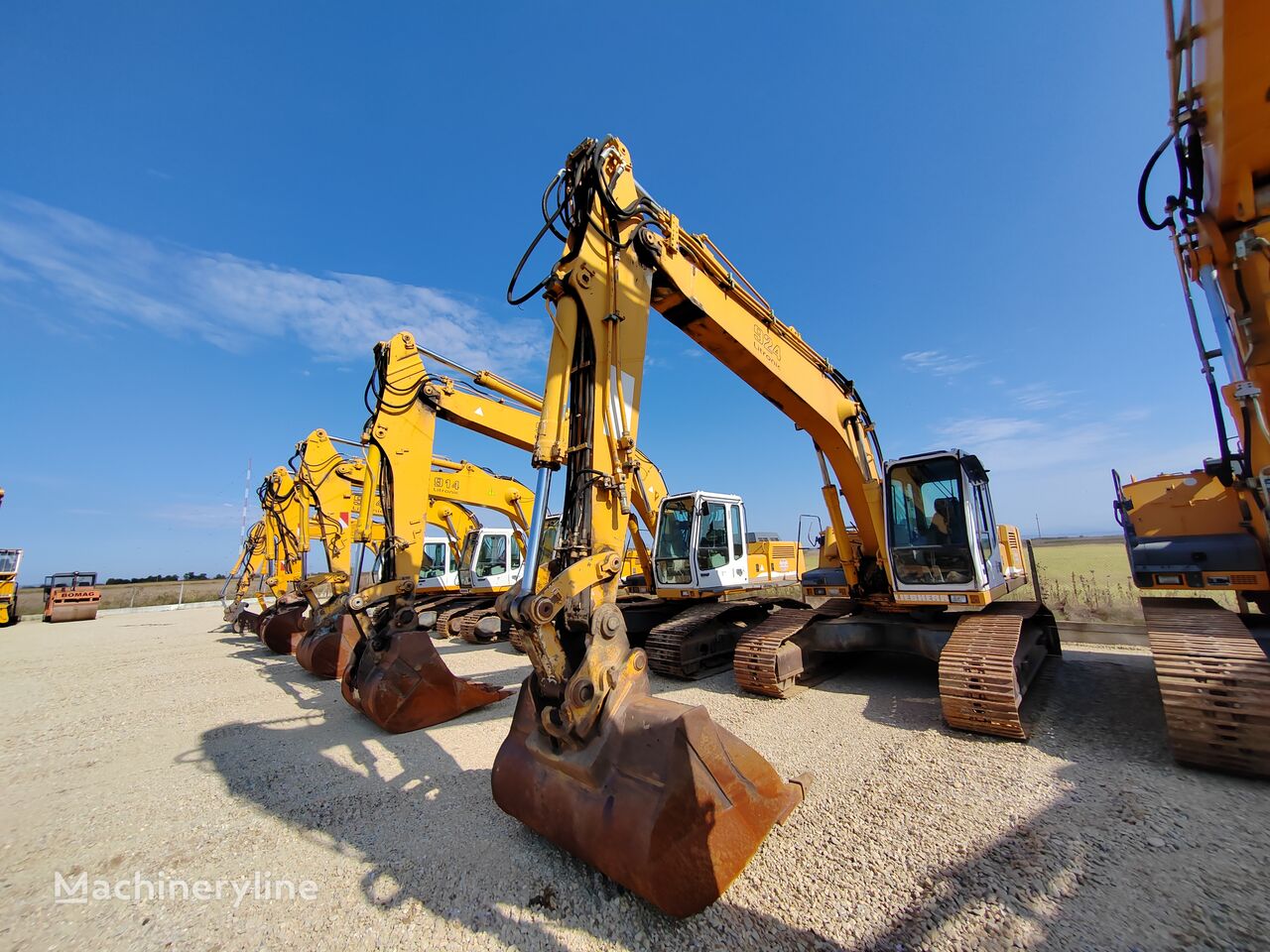 pásové rýpadlo Liebherr R924