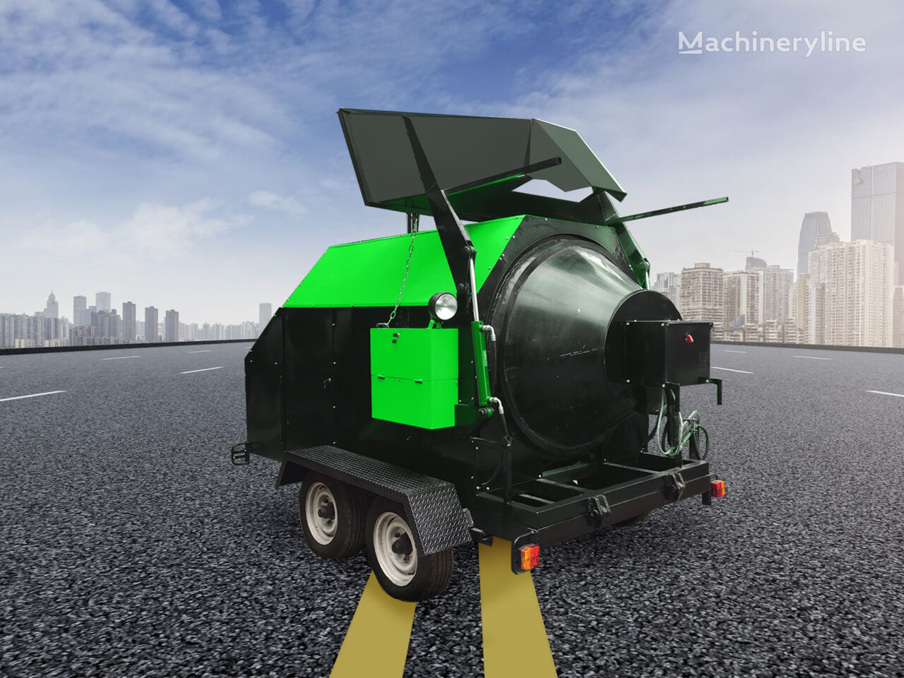 nový recyklátor asfaltu Ticab RA-800 (without trailer)
